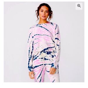 Monrow Bamboo Burst boxy sweatshirt